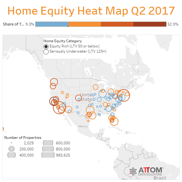 Report: 1 in 4 Homes Now Equity Rich